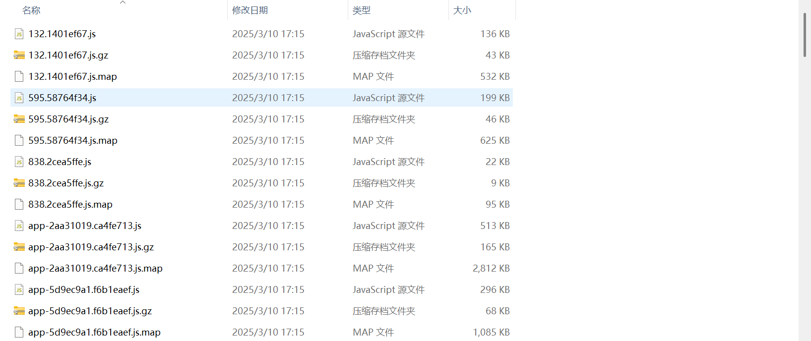 js分包之后