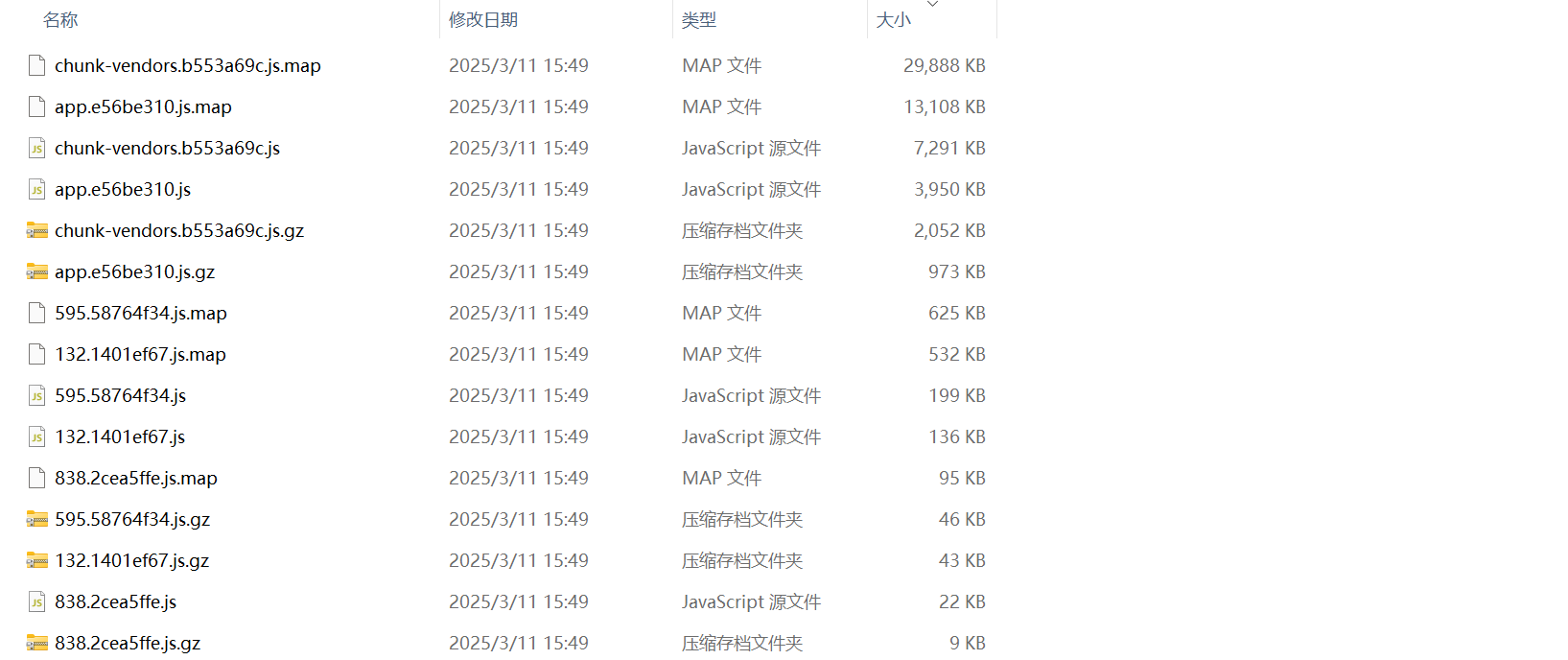 js分包之前